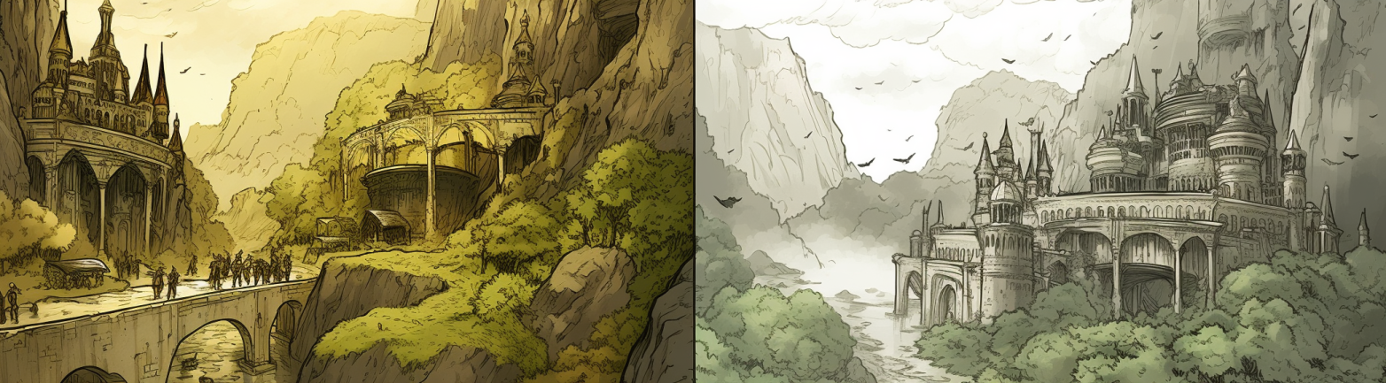 Moria and Rivendell